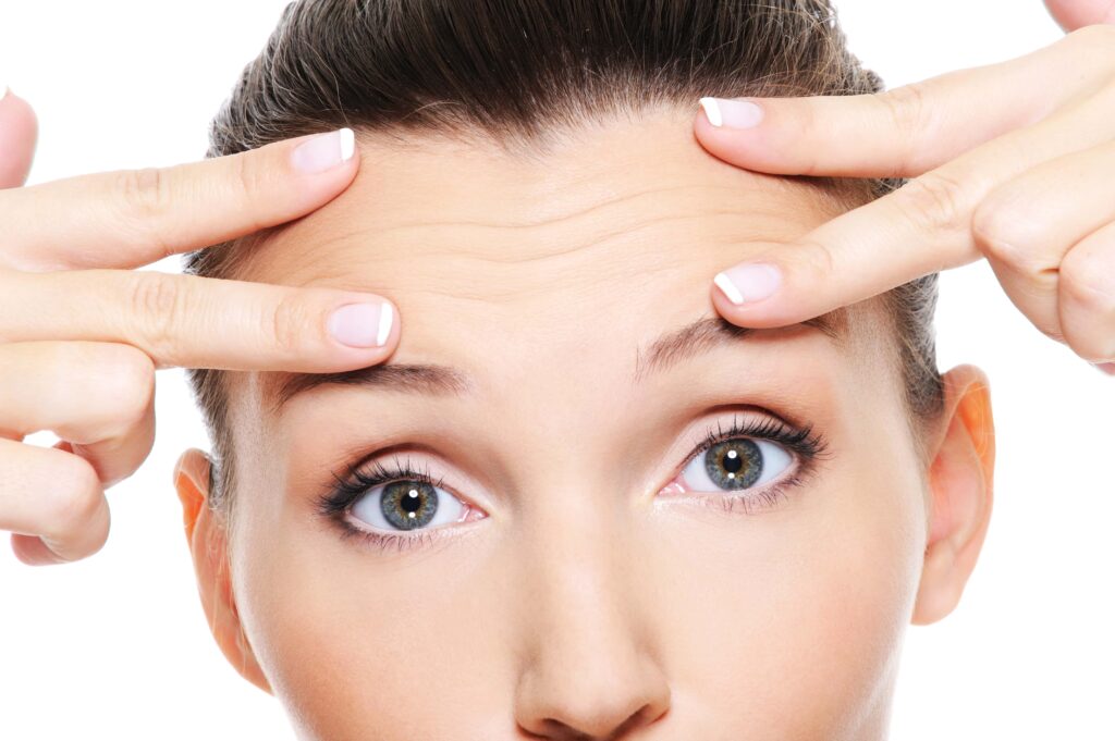 Aplicação de Botox - toxina botulínica